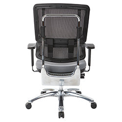 Vertical Black Mesh Back Chair